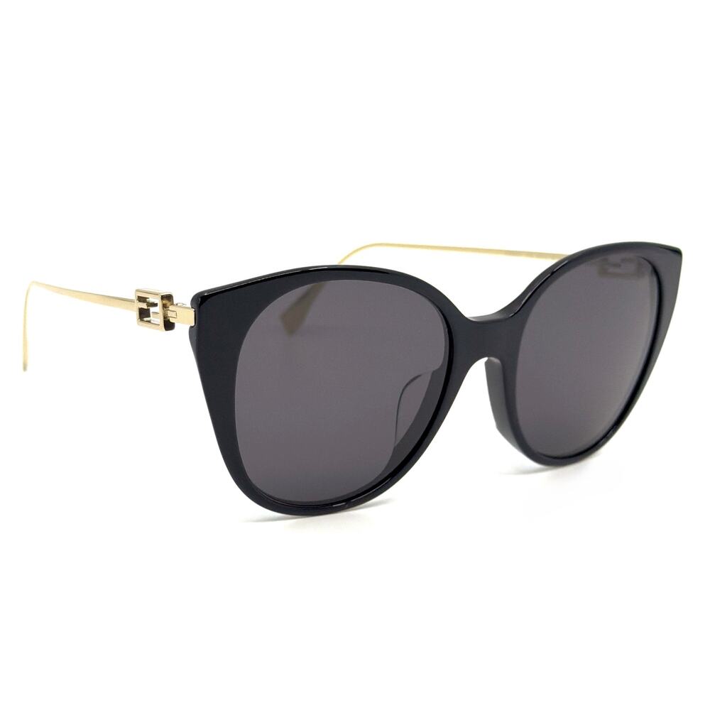 New FENDI Sunglasses FE40047F 01A Authentic